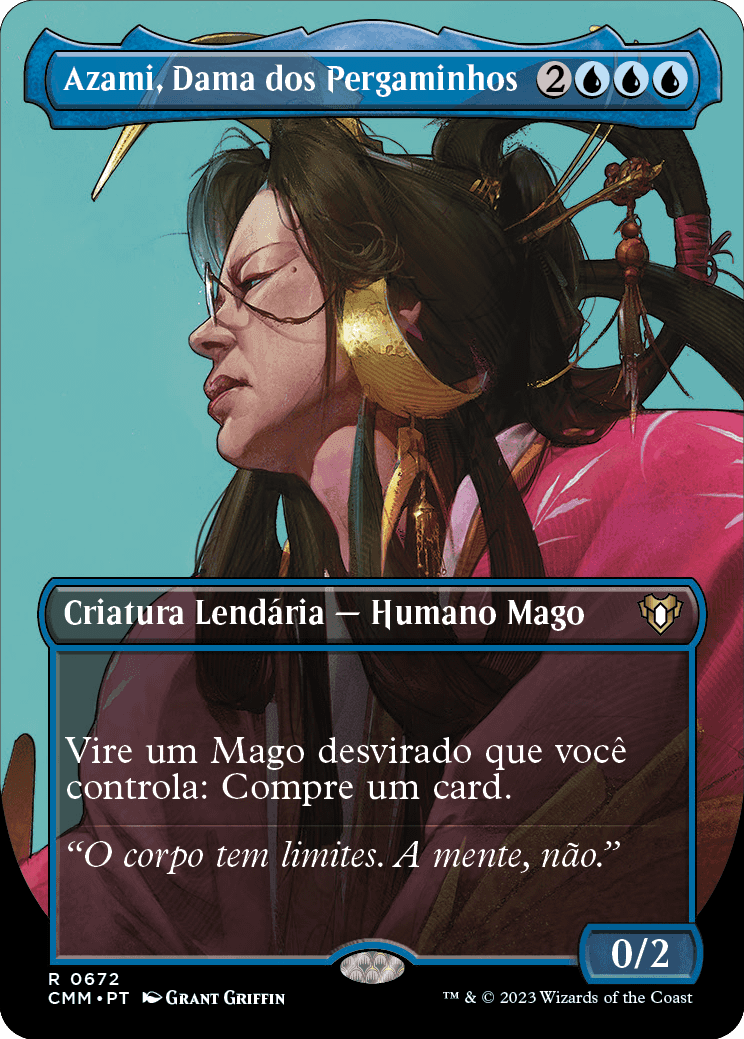 Azami, Dama dos Pergaminhos / Azami, Lady of Scrolls - Magic: The Gathering - MoxLand