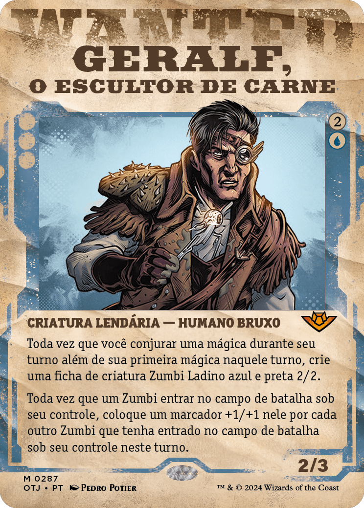 Geralf, o Escultor de Carne / Geralf, the Fleshwright - Magic: The Gathering - MoxLand