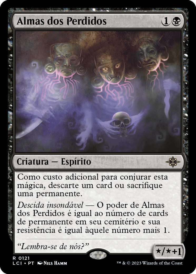 Almas dos Perdidos / Souls of the Lost - Magic: The Gathering - MoxLand