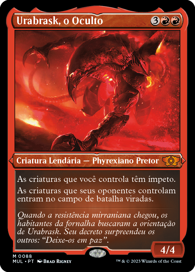 Urabrask, o Oculto / Urabrask the Hidden - Magic: The Gathering - MoxLand