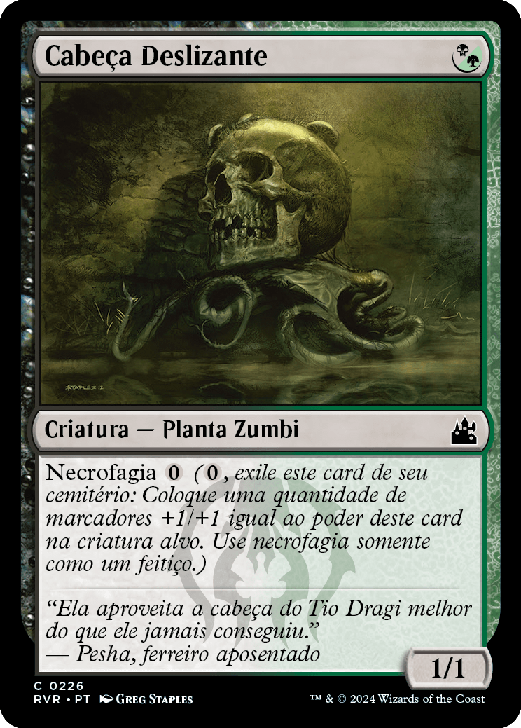 Cabeça Deslizante / Slitherhead - Magic: The Gathering - MoxLand