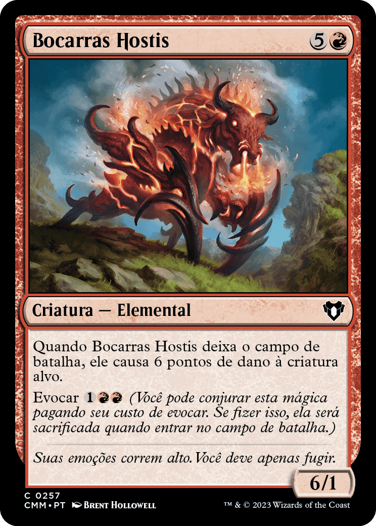 Bocarras Hostis / Spitebellows - Magic: The Gathering - MoxLand