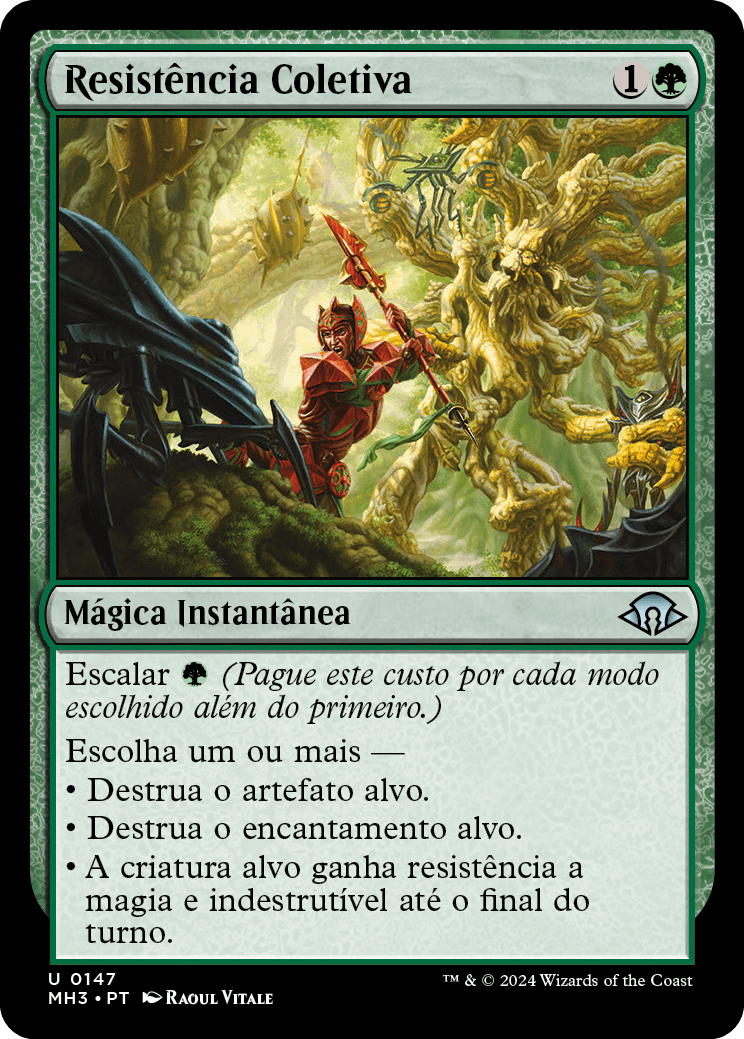 Resistência Coletiva / Collective Resistance - Magic: The Gathering - MoxLand