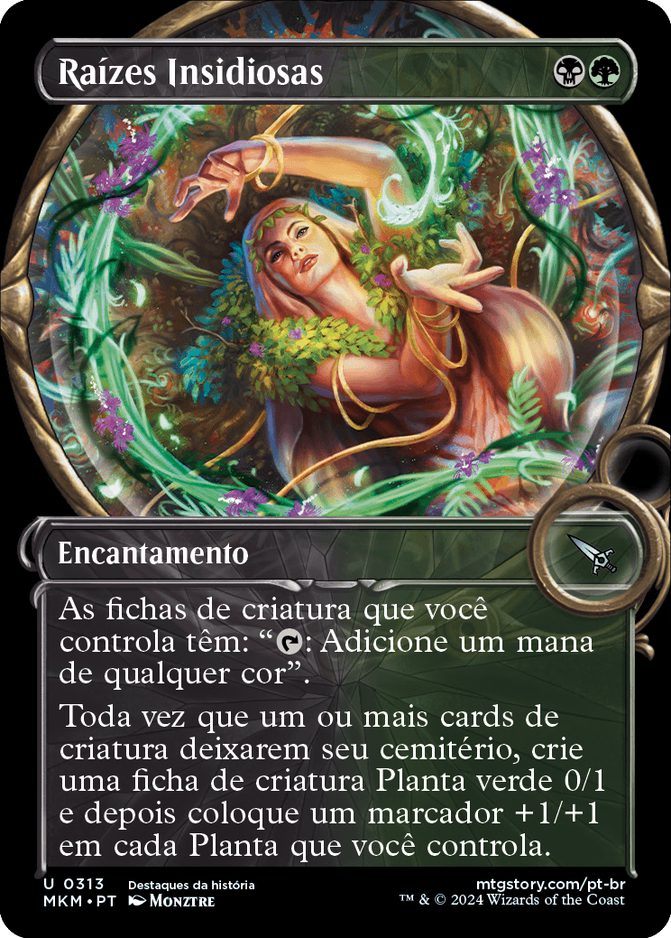 Raízes Insidiosas / Insidious Roots - Magic: The Gathering - MoxLand