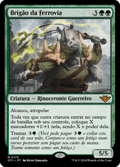 Brigão da Ferrovia / Railway Brawler - Magic: The Gathering - MoxLand