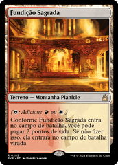 Fundição Sagrada / Sacred Foundry - Magic: The Gathering - MoxLand