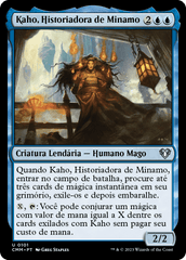 Kaho, Historiadora de Minamo / Kaho, Minamo Historian - Magic: The Gathering - MoxLand