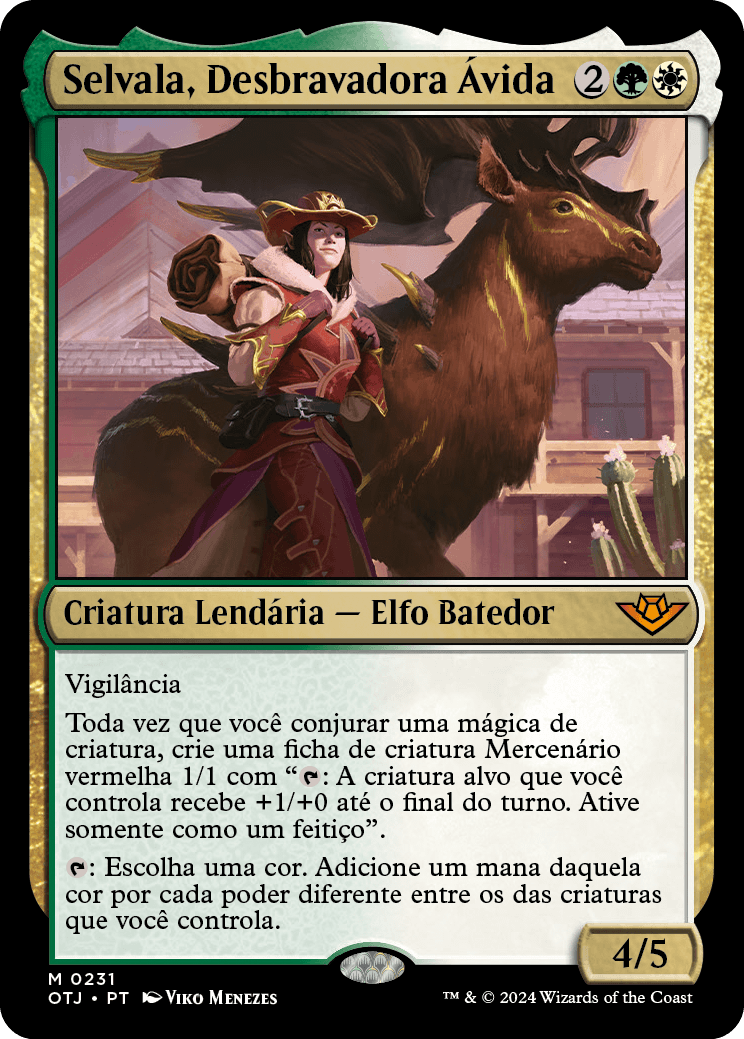 Selvala, Desbravadora Ávida / Selvala, Eager Trailblazer - Magic: The Gathering - MoxLand