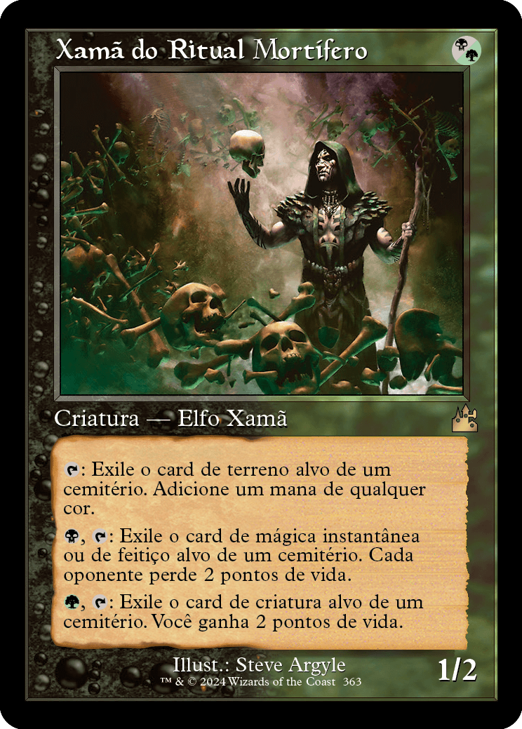 Xamã do Ritual Mortífero / Deathrite Shaman - Magic: The Gathering - MoxLand