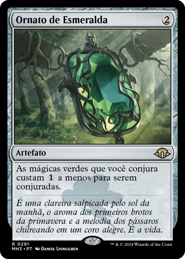 Ornato de Esmeralda / Emerald Medallion - Magic: The Gathering - MoxLand