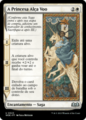 A Princesa Alça Voo / The Princess Takes Flight - Magic: The Gathering - MoxLand