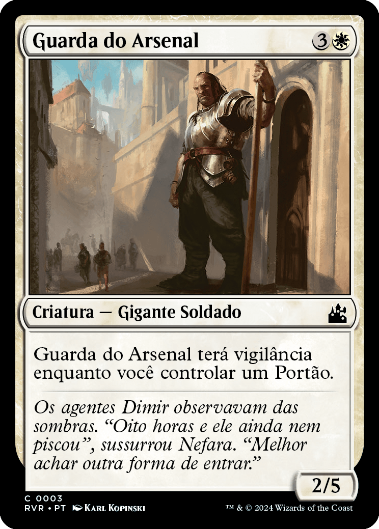 Guarda do Arsenal / Armory Guard - Magic: The Gathering - MoxLand