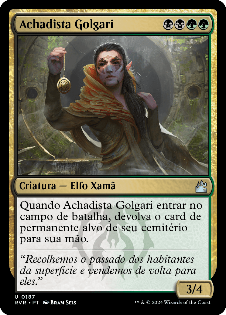 Achadista Golgari / Golgari Findbroker - Magic: The Gathering - MoxLand