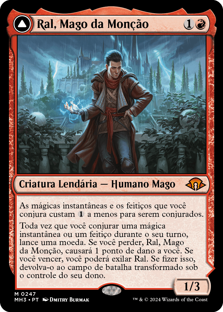 Ral, Mago da Monção / Ral, Monsoon Mage - Magic: The Gathering - MoxLand