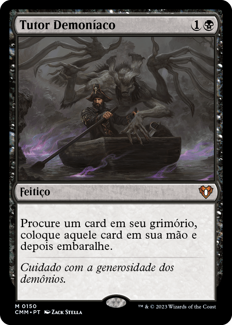 Tutor Demoníaco / Demonic Tutor - Magic: The Gathering - MoxLand