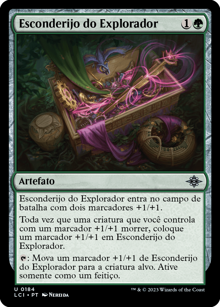 Esconderijo do Explorador / Explorer's Cache - Magic: The Gathering - MoxLand