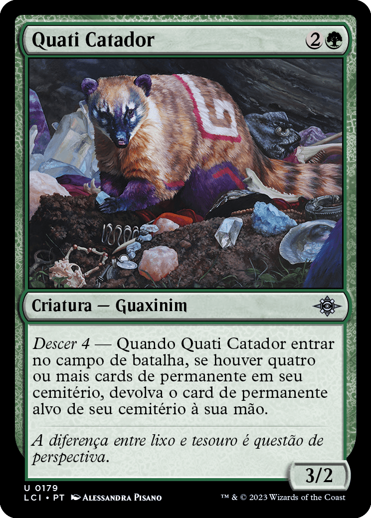 Quati Catador / Coati Scavenger - Magic: The Gathering - MoxLand