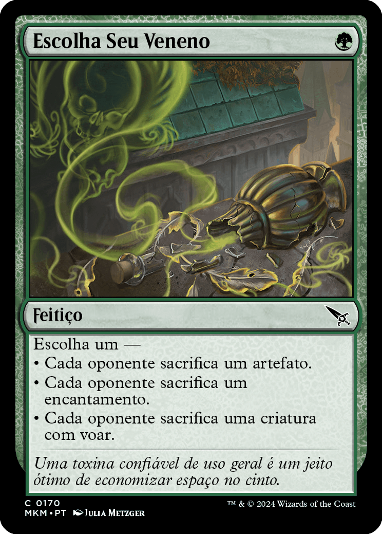 Escolha Seu Veneno / Pick Your Poison - Magic: The Gathering - MoxLand