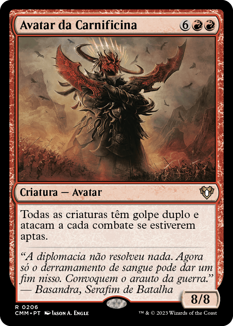 Avatar da Carnificina / Avatar of Slaughter - Magic: The Gathering - MoxLand