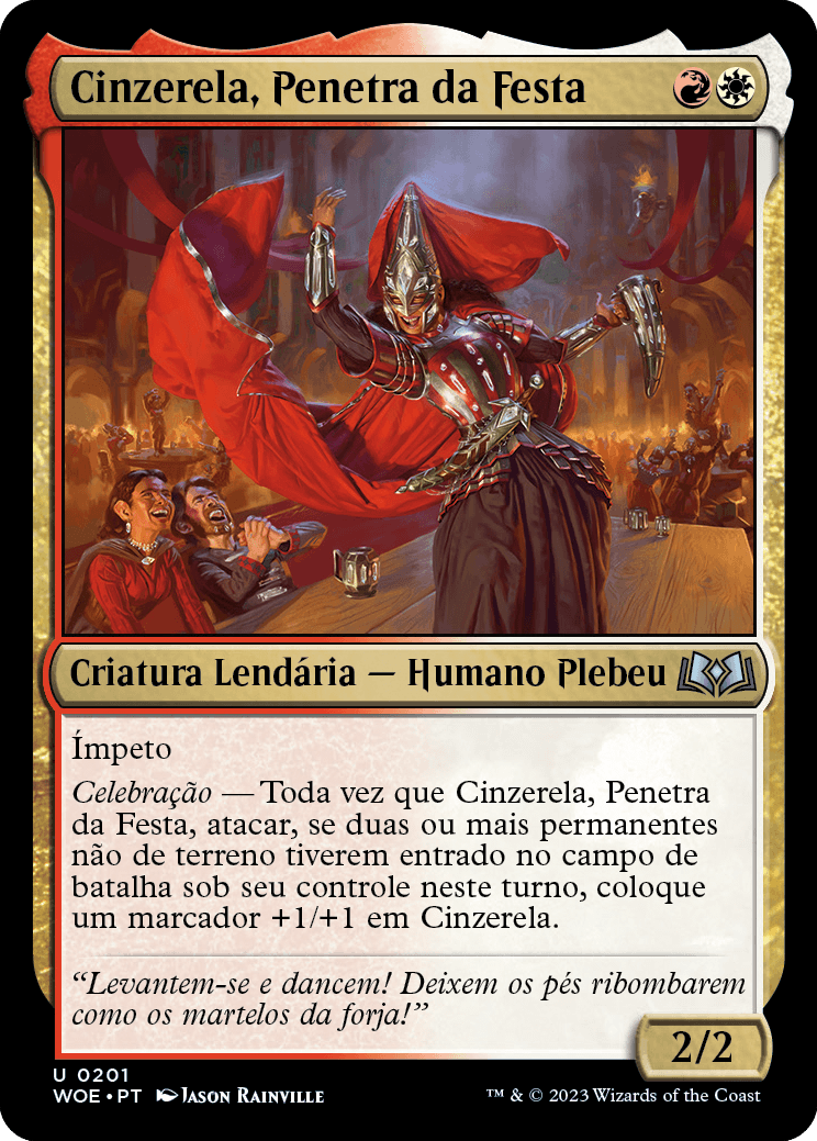 Cinzerela, Penetra da Festa / Ash, Party Crasher - Magic: The Gathering - MoxLand