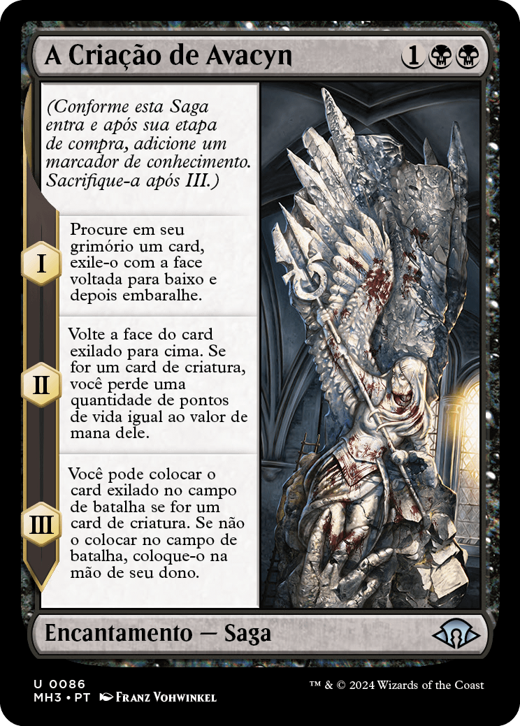 A Criação de Avacyn / The Creation of Avacyn - Magic: The Gathering - MoxLand