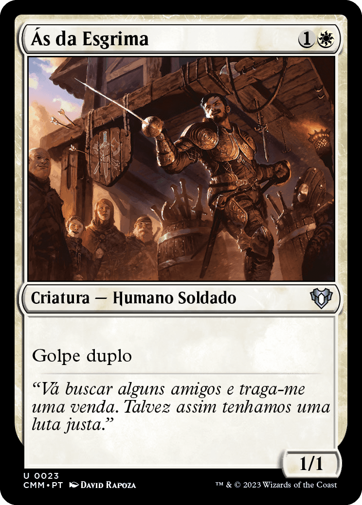 Ás da Esgrima / Fencing Ace - Magic: The Gathering - MoxLand