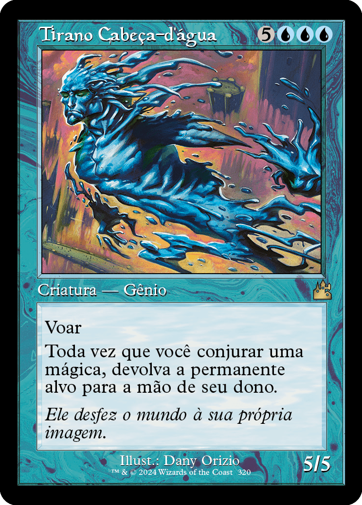 Tirano Cabeça-d'água / Tidespout Tyrant - Magic: The Gathering - MoxLand