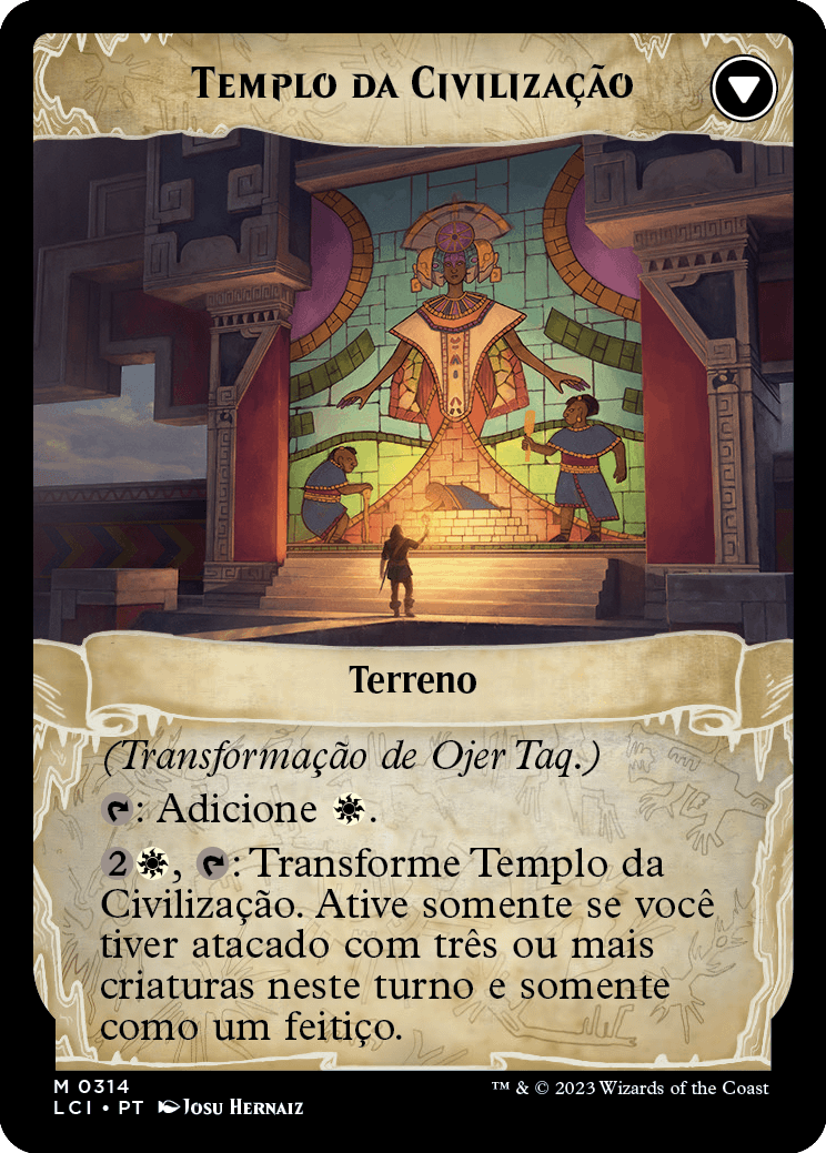 Ojer Taq, Fundação Profunda / Ojer Taq, Deepest Foundation - Magic: The Gathering - MoxLand