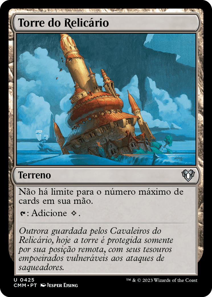 Torre do Relicário / Reliquary Tower - Magic: The Gathering - MoxLand