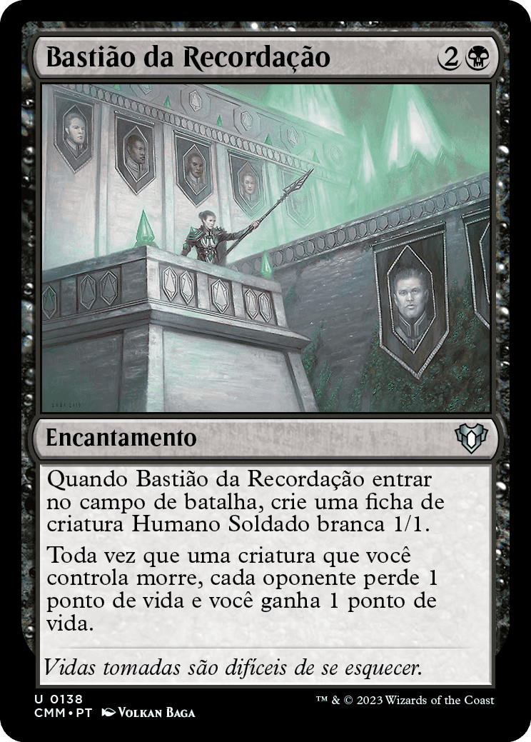 Bastião da Recordação / Bastion of Remembrance - Magic: The Gathering - MoxLand