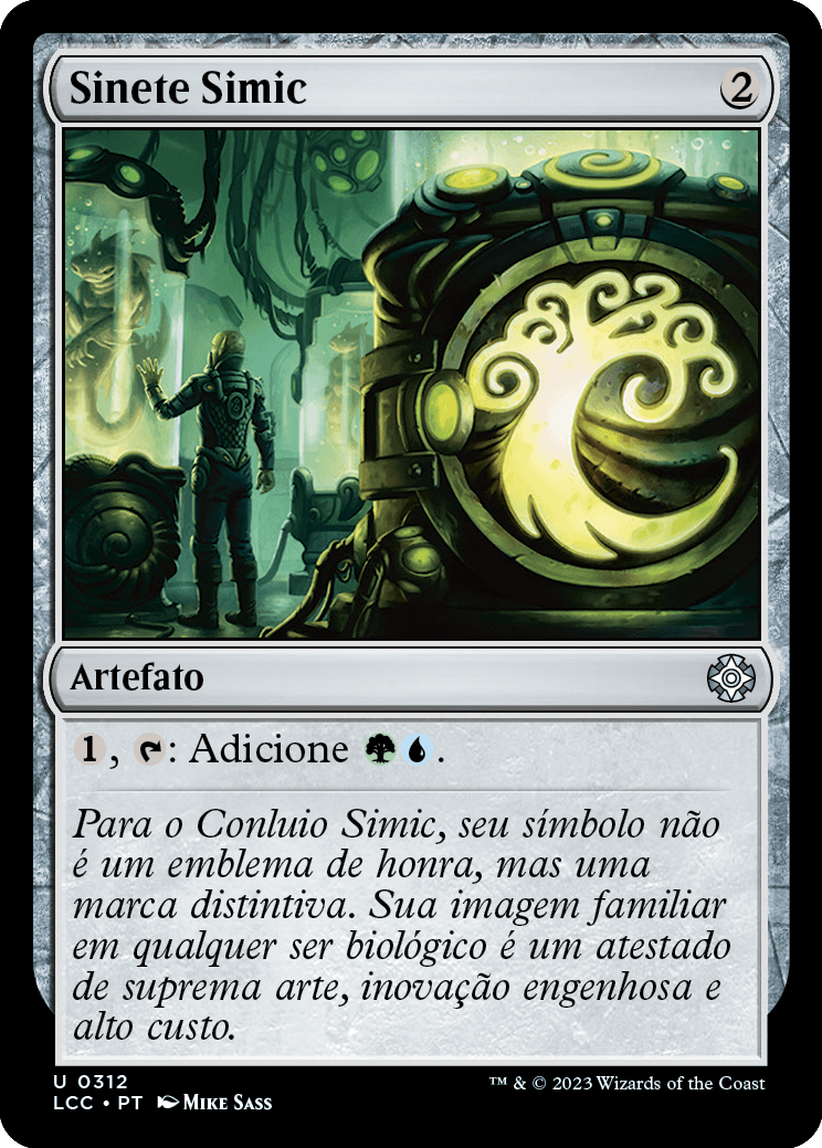 Sinete Simic / Simic Signet - Magic: The Gathering - MoxLand