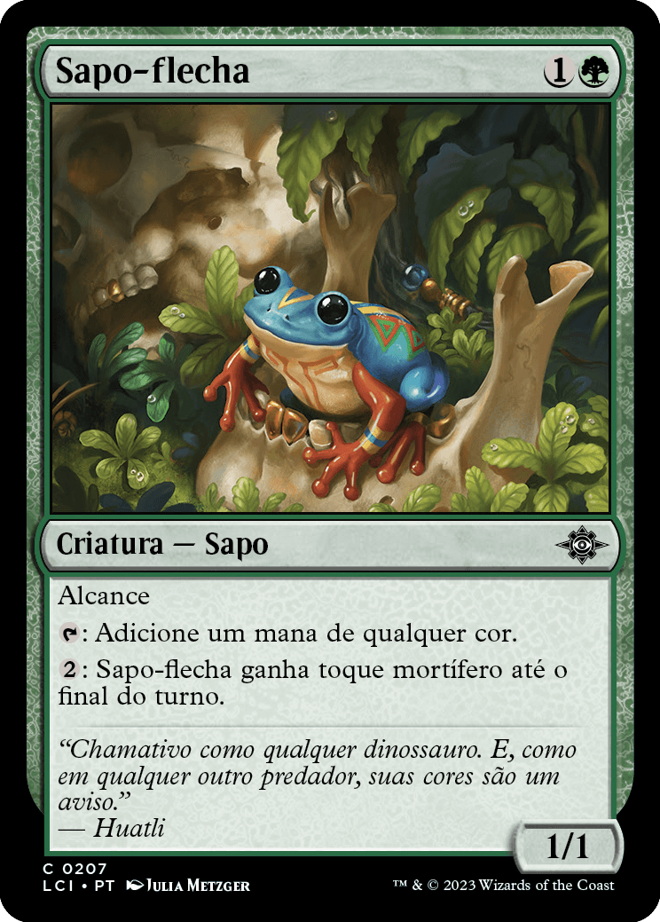 Sapo-flecha / Poison Dart Frog - Magic: The Gathering - MoxLand