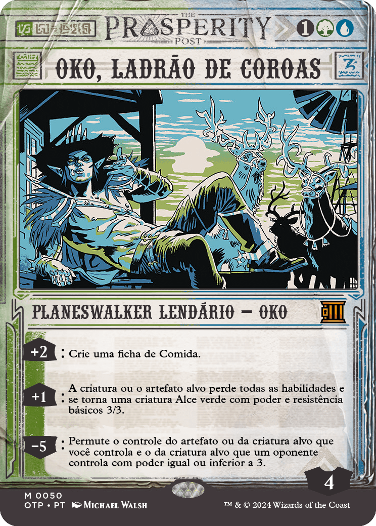 Oko, Ladrão de Coroas / Oko, Thief of Crowns - Magic: The Gathering - MoxLand