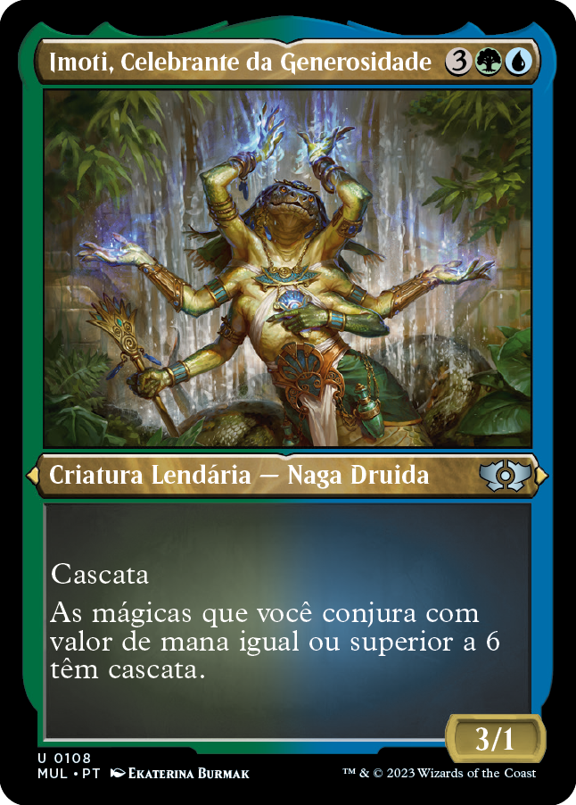 Imoti, Celebrante da Generosidade / Imoti, Celebrant of Bounty - Magic: The Gathering - MoxLand