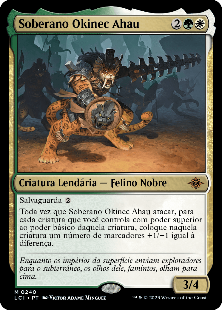 Soberano Okinec Ahau / Sovereign Okinec Ahau - Magic: The Gathering - MoxLand