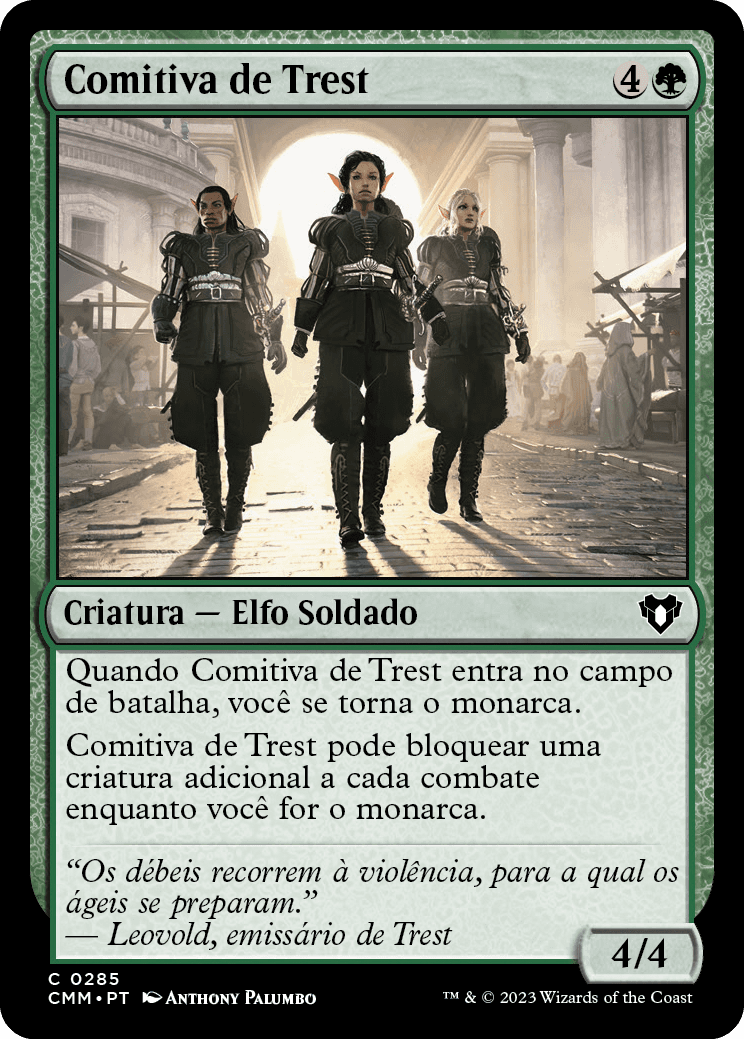 Comitiva de Trest / Entourage of Trest - Magic: The Gathering - MoxLand