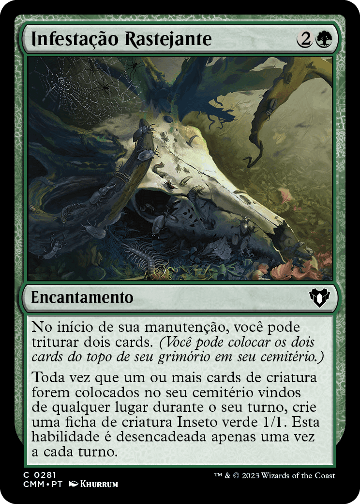 Infestação Rastejante / Crawling Infestation - Magic: The Gathering - MoxLand