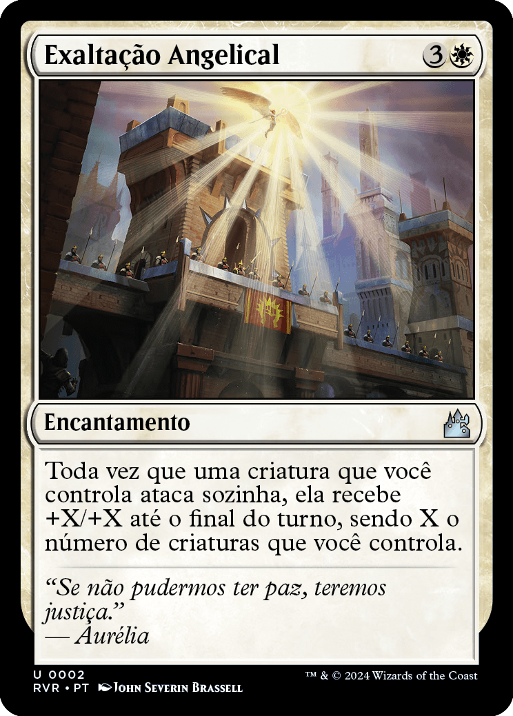 Exaltação Angelical / Angelic Exaltation - Magic: The Gathering - MoxLand