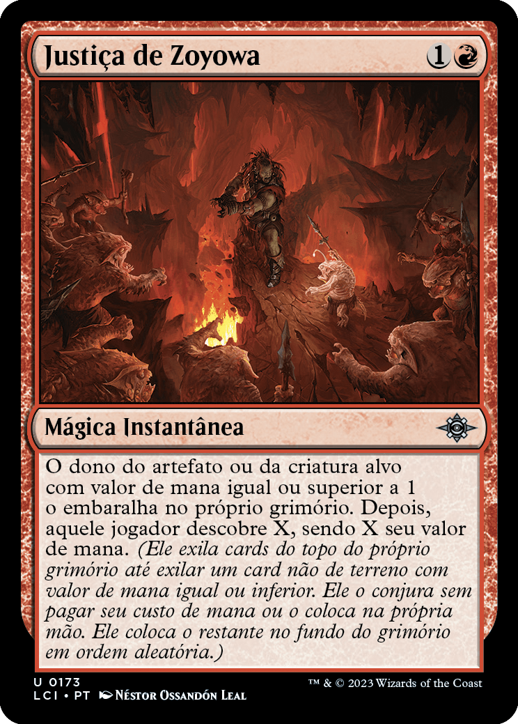 Justiça de Zoyowa / Zoyowa's Justice - Magic: The Gathering - MoxLand