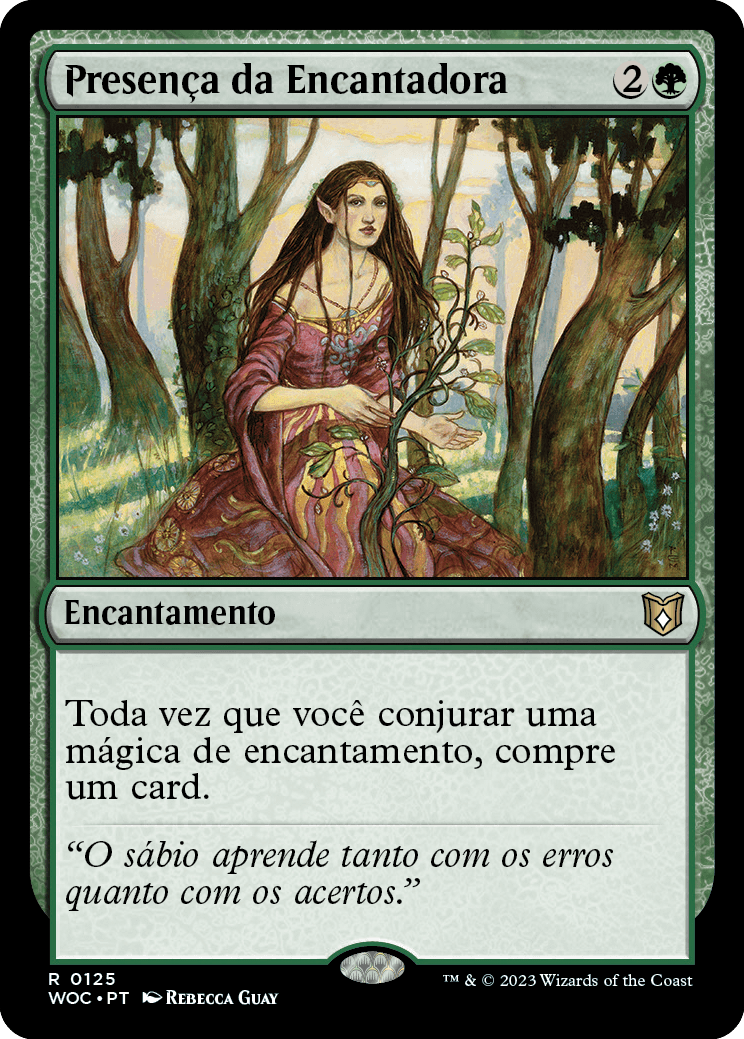 Presença da Encantadora / Enchantress's Presence - Magic: The Gathering - MoxLand