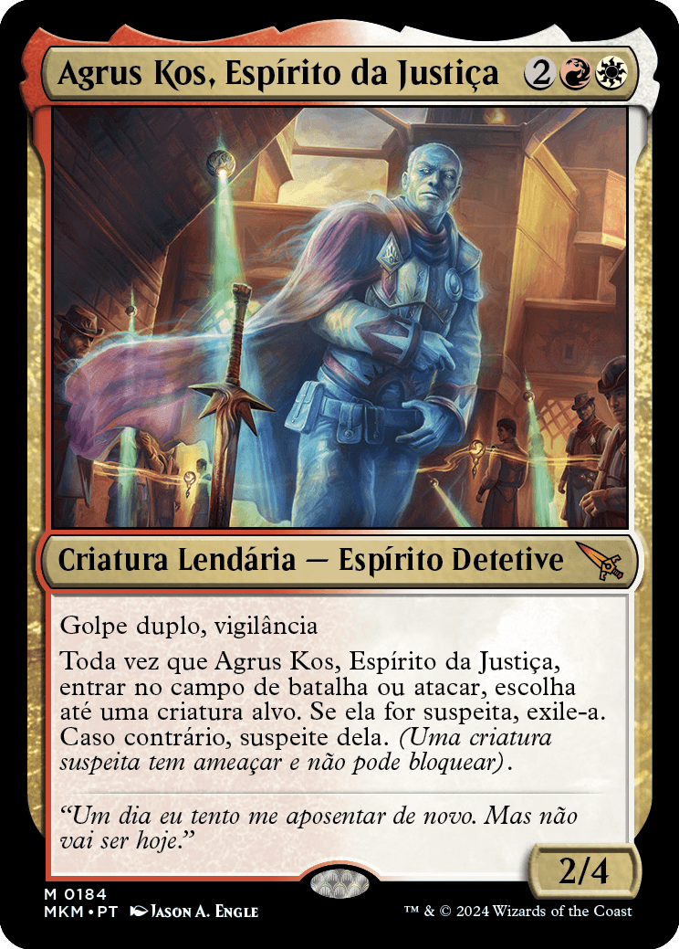 Agrus Kos, Espírito da Justiça / Agrus Kos, Spirit of Justice - Magic: The Gathering - MoxLand