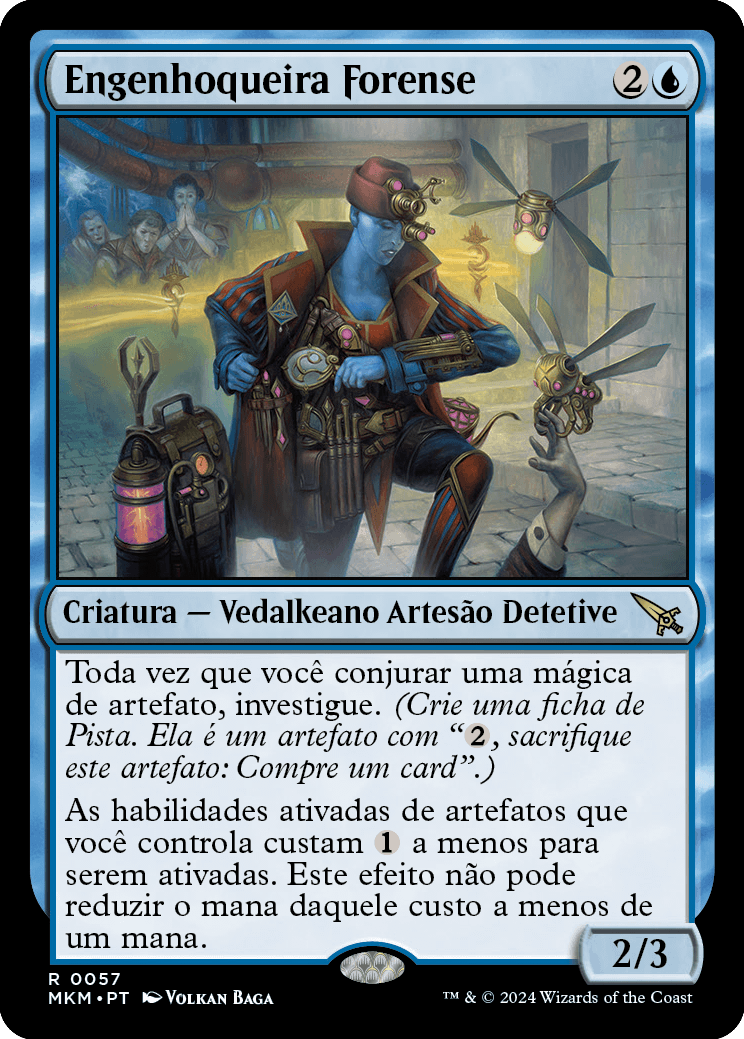 Engenhoqueira Forense / Forensic Gadgeteer - Magic: The Gathering - MoxLand