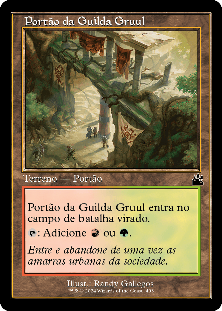 Portão da Guilda Gruul / Gruul Guildgate - Magic: The Gathering - MoxLand