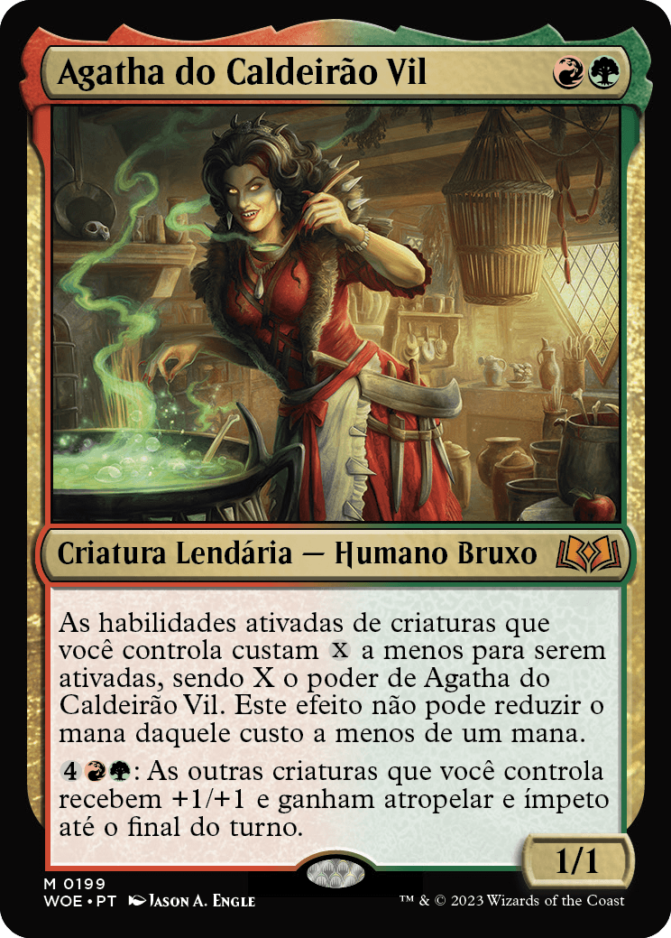 Agatha do Caldeirão Vil / Agatha of the Vile Cauldron - Magic: The Gathering - MoxLand