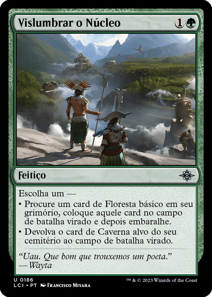 Vislumbrar o Núcleo / Glimpse the Core - Magic: The Gathering - MoxLand