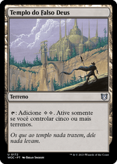 Templo do Falso Deus / Temple of the False God - Magic: The Gathering - MoxLand