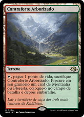 Contraforte Arborizado / Wooded Foothills - Magic: The Gathering - MoxLand