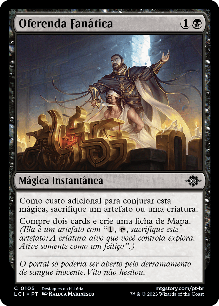 Oferenda Fanática / Fanatical Offering - Magic: The Gathering - MoxLand