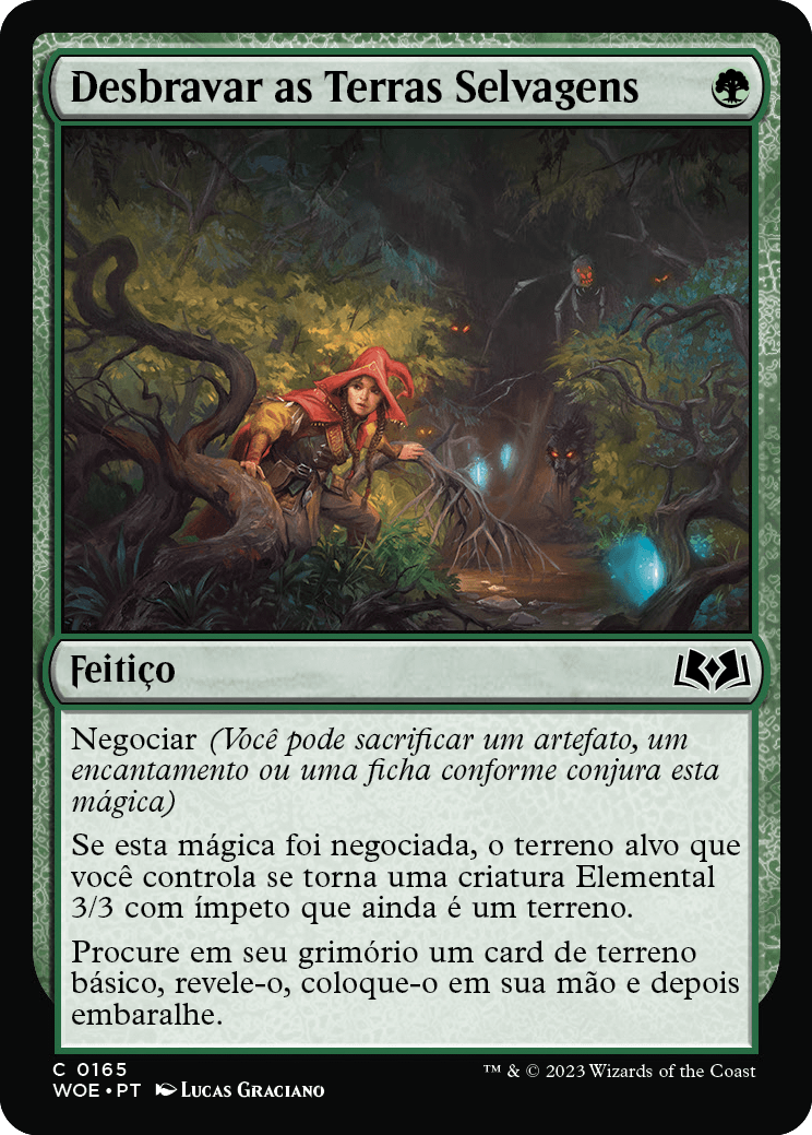 Desbravar as Terras Selvagens / Brave the Wilds - Magic: The Gathering - MoxLand