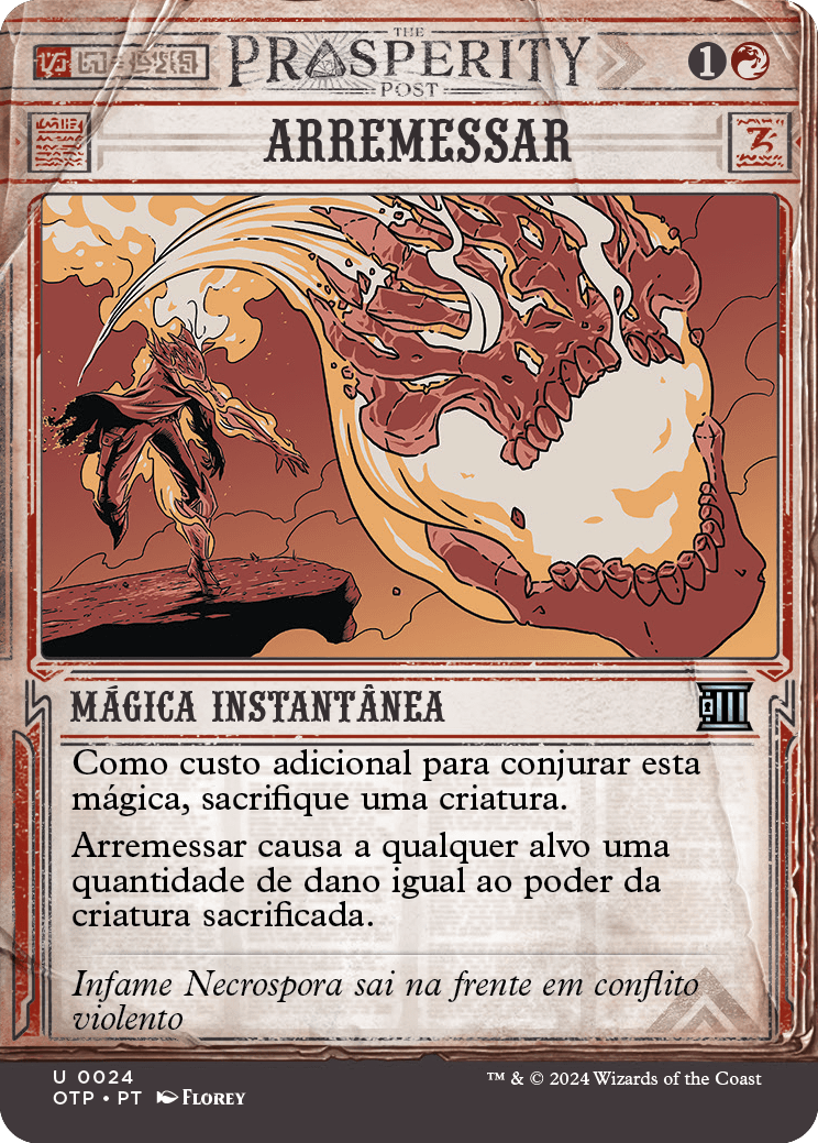 Arremessar / Fling - Magic: The Gathering - MoxLand